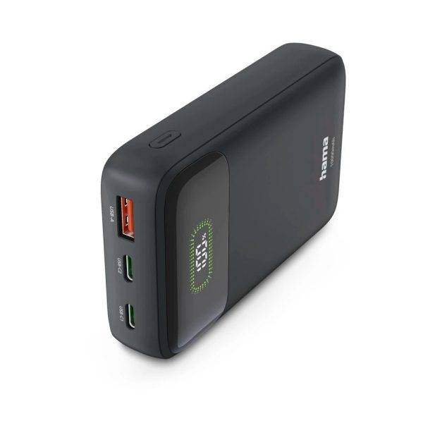 Batterie externe 10000 mAh Hama Power Pack noir personnalisable