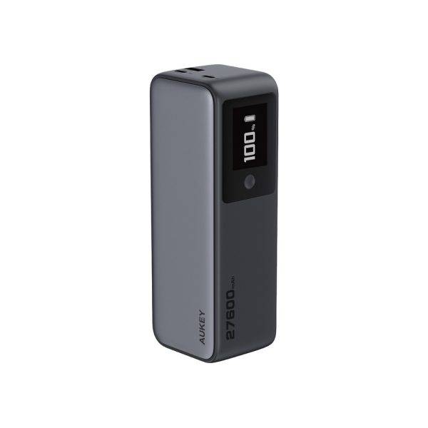 Batterie externe 27600 mAh, 140 W, Aukey argent personnalisable