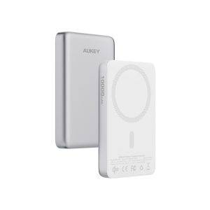 Batterie externe sans fil magnétique 10000 mAh, Aukey personnalisable – réf. VAM12-32