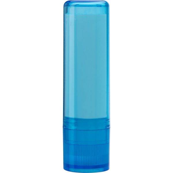 Baume à lèvres bleu personnalisable avec logo