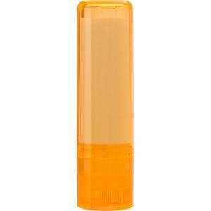 Baume à lèvres orange personnalisable avec logo – réf. V4333-07