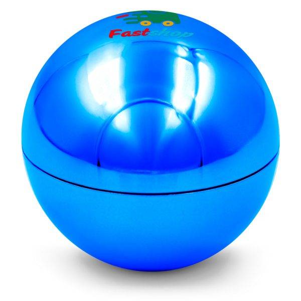 Baume à lèvres Sahli bleu personnalisable avec logo