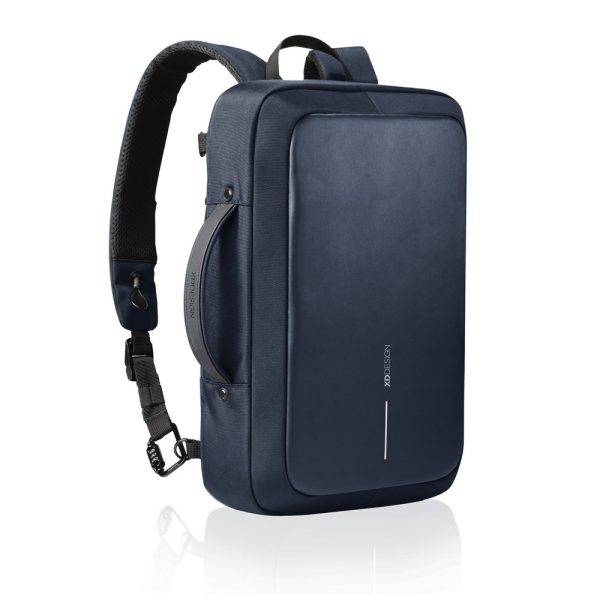 Bobby Bizz 2.0 sac à dos et sacoche antivol bleu personnalisable