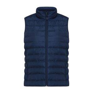 Bodywarmer femme en polyester recyclé IQONIQ Meru bleu personnalisable – réf. T4702.002.XL
