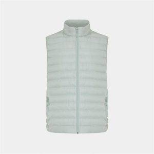 Bodywarmer homme en polyester recyclé IQONIQ Meru vert personnalisable – réf. T1702.023.M
