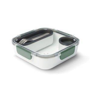 Boîte à lunch Black+Blum Original zielony personnalisable avec logo