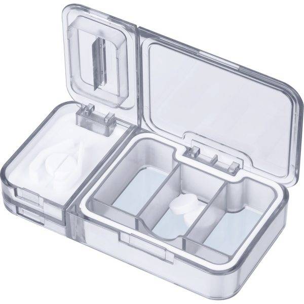 Boîte à médicaments neutre personnalisable avec logo