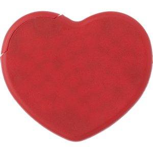 Boîte en plastique de bonbons à la menthe rouge personnalisable