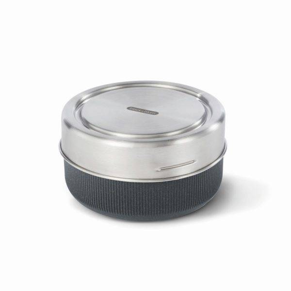Bol à lunch en verre Black+Blum 750ml argent personnalisable avec logo