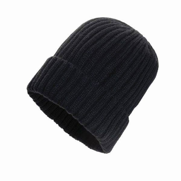 Bonnet à double côte et revers AWARE Polylana Kennedi personnalisable