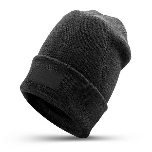 Bonnet B'RIGHT Zeza noir personnalisable avec logo