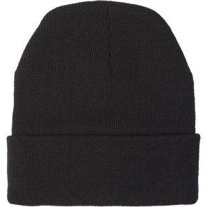 Bonnet d'hiver avec lumière COB noir personnalisable avec logo