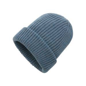 Bonnet double épaisseur Impact AWARE™ Polylana® bleu personnalisable