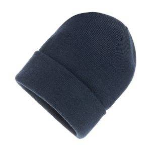 Bonnet IMPACT AWARE Polylana bleu personnalisable avec logo