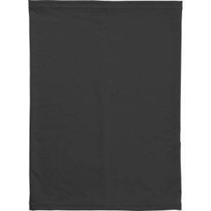 Bouclier de visage et de cou noir personnalisable avec logo
