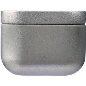 Bougie parfumée argent personnalisable avec logo