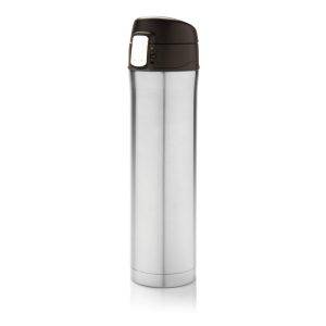 Bouteille 450ml EASY LOCK en plastique RCS argent personnalisable
