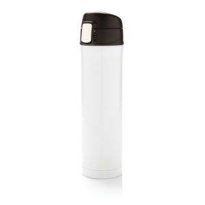 Bouteille 450ml EASY LOCK en plastique RCS blanc personnalisable