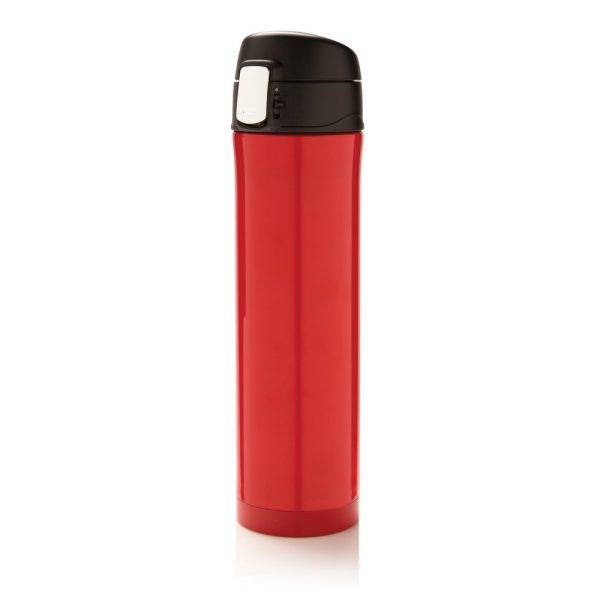 Bouteille 450ml EASY LOCK en plastique RCS rouge personnalisable