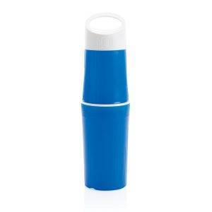 Bouteille BE O Bouteille Sport bleu personnalisable avec logo