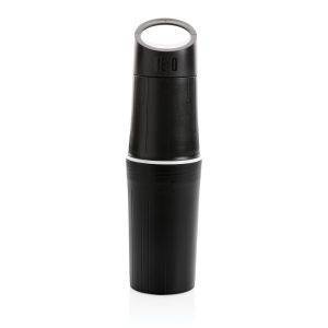 Bouteille BE O Bouteille Sport noir personnalisable avec logo