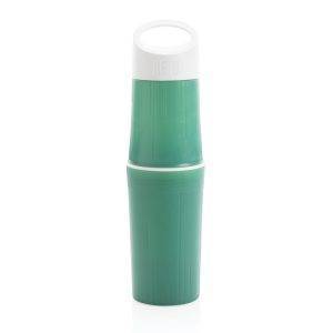 Bouteille BE O Bouteille Sport vert personnalisable avec logo