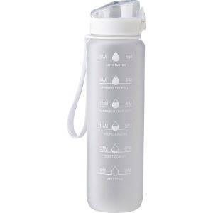 Bouteille de motivation RPET 1000 ml neutre personnalisable avec logo
