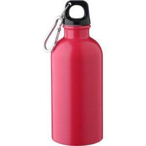 Bouteille de sport 400 ml rose personnalisable avec logo