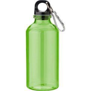 Bouteille de sport 400 ml RPET citron vert personnalisable avec logo