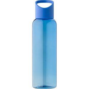 Bouteille de sport 500 ml en RPET bleu personnalisable avec logo