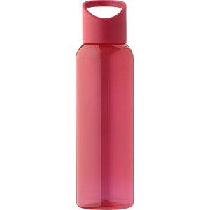 Bouteille de sport 500 ml en RPET rouge personnalisable avec logo