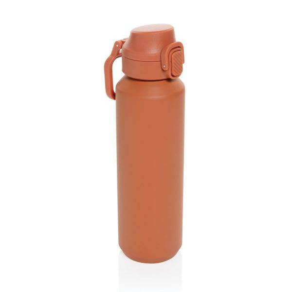 Bouteille de sport 600ML en acier recyclé RCS Via personnalisable – réf. P437.5008