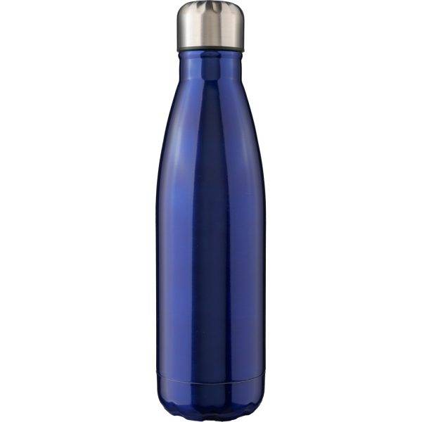 Bouteille de sport 650 ml bleu marine personnalisable avec logo – réf. VA433-04