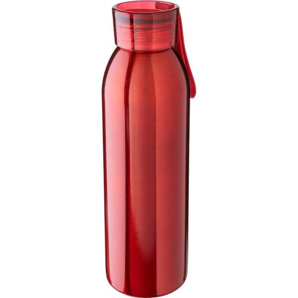 Bouteille de sport 650 ml rouge personnalisable avec logo – réf. VA431-05