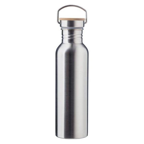 Bouteille de sport 700 ml argent personnalisable avec logo
