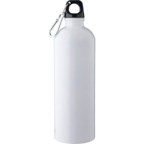Bouteille de sport 750 ml blanc personnalisable avec logo – réf. VA873-02