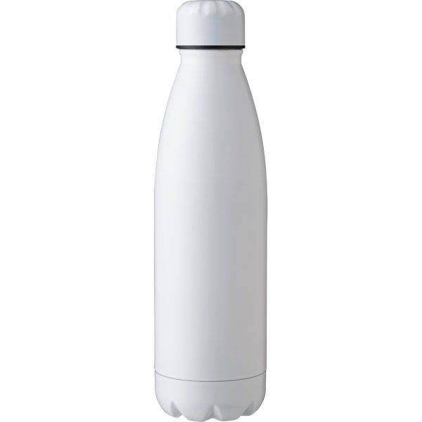 Bouteille de sport 750 ml blanc personnalisable avec logo
