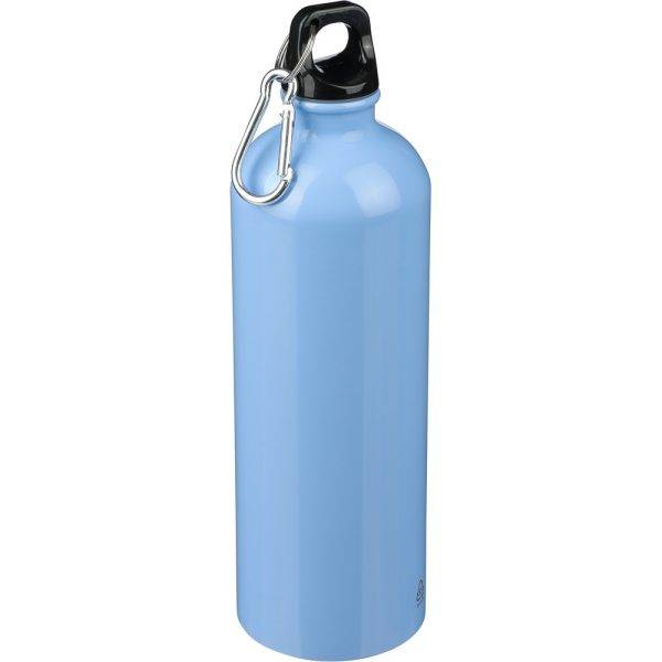 Bouteille de sport 750 ml bleu clair personnalisable avec logo