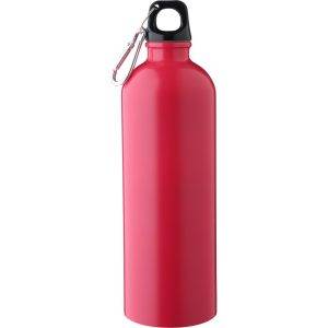 Bouteille de sport 750 ml rose personnalisable avec logo