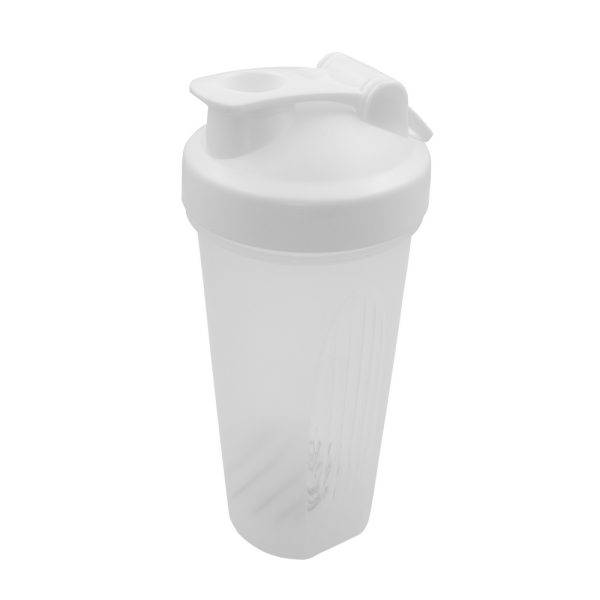 Bouteille de sport 750 ml, shaker Urelles blanc personnalisable