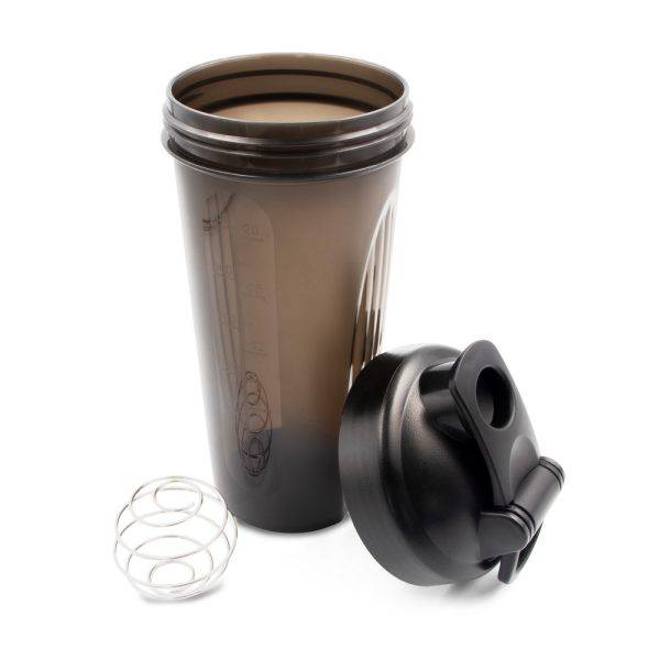Bouteille de sport 750 ml, shaker Urelles noir personnalisable