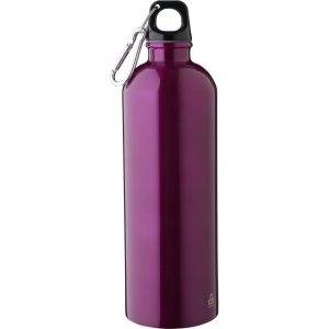 Bouteille de sport 750 ml violet personnalisable avec logo