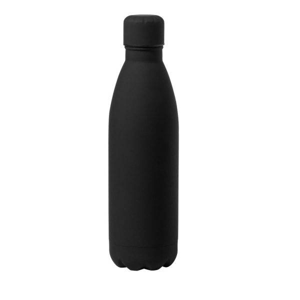 Bouteille de sport 790 ml noir personnalisable avec logo