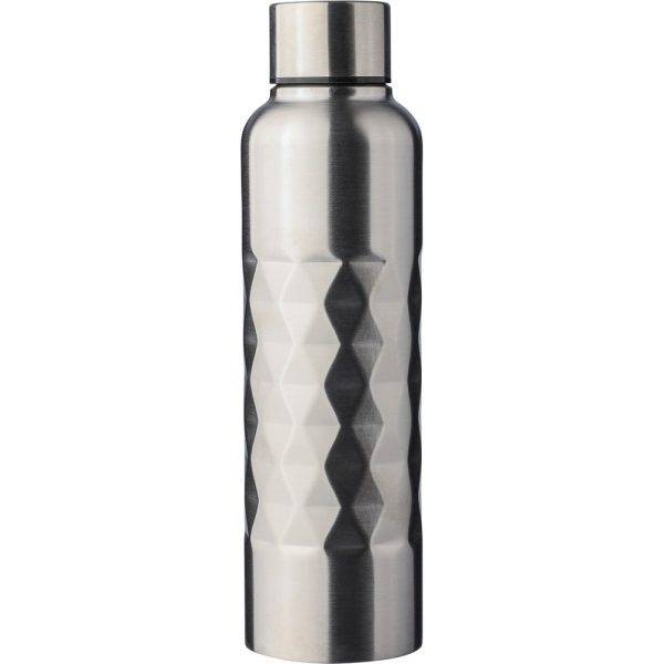Bouteille de sport 800 ml argent personnalisable avec logo