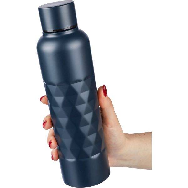 Bouteille de sport 800 ml bleu personnalisable avec logo