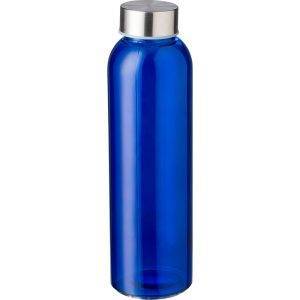 Bouteille de sport en verre 500 ml bleu clair personnalisable