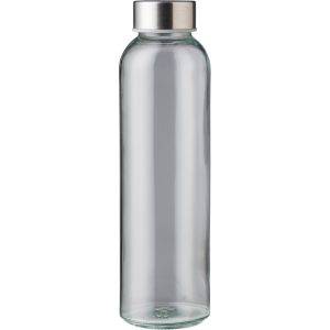 Bouteille de sport en verre 500 ml neutre personnalisable avec logo