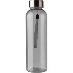 Bouteille de sport RPET 500 ml noir personnalisable avec logo
