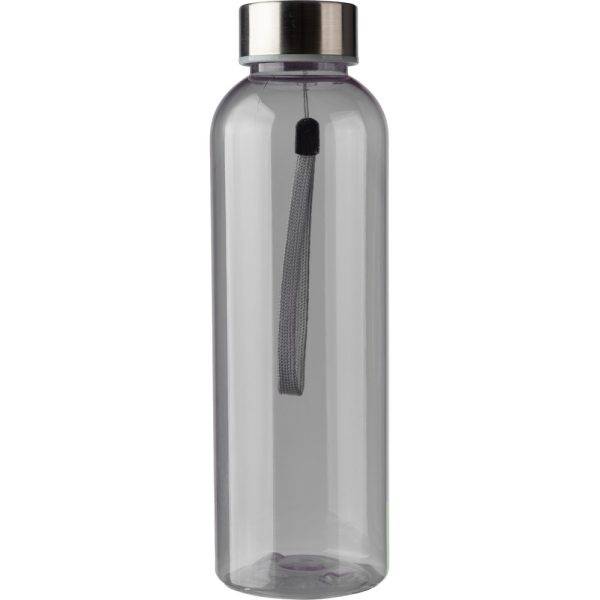 Bouteille de sport RPET 500 ml noir personnalisable avec logo