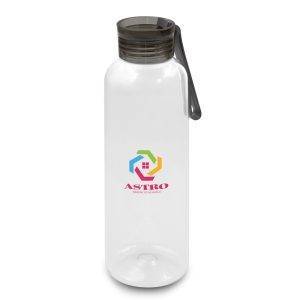 Bouteille de sport RPET 500 ml Suna noir personnalisable avec logo